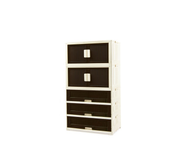  Crystal 2 Cabinets  w/ 3 Draw
