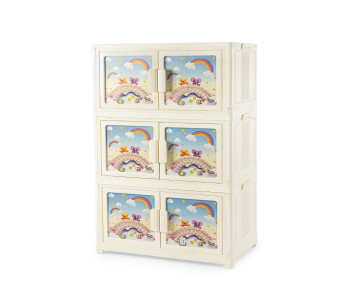 Crystal 3 Cabinets w/ Print
