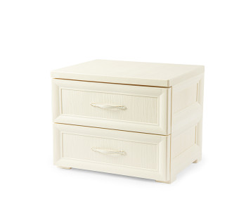 Samba Wooden Chest Two Drawers
