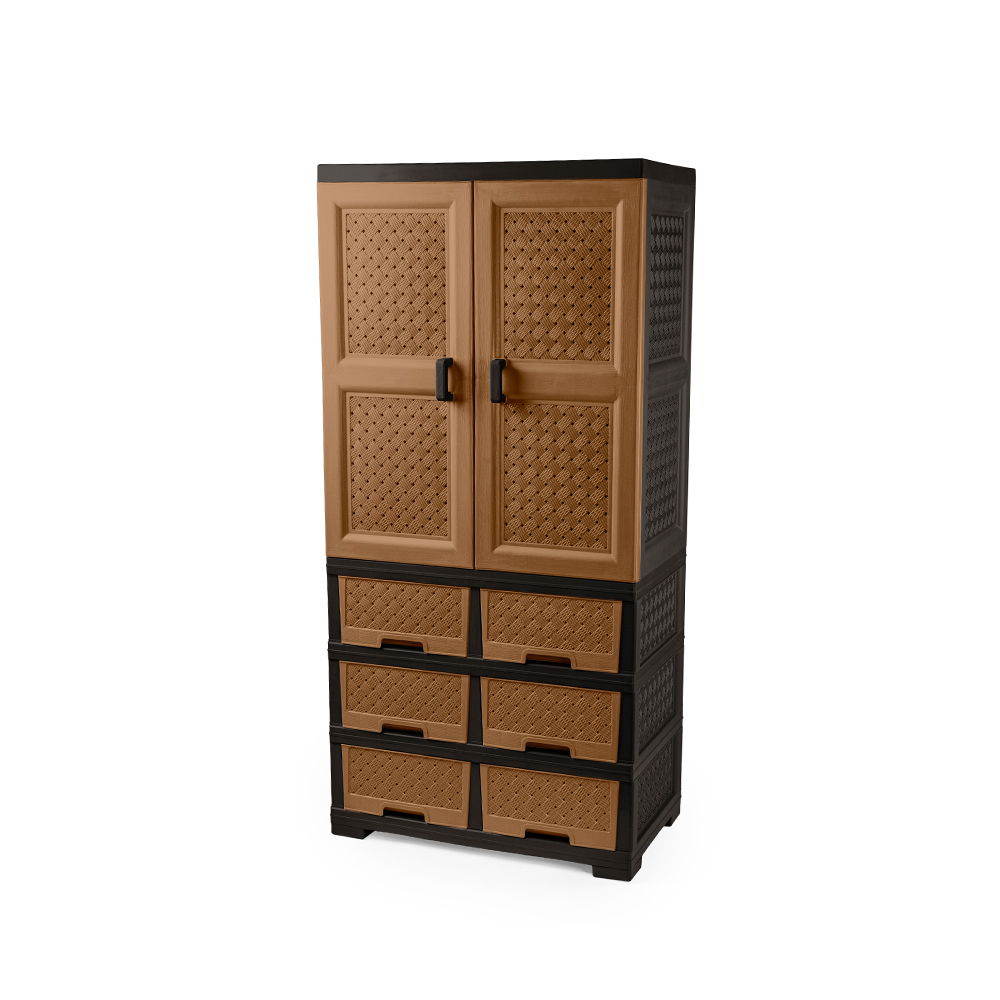 Classic wardrobe with Six Draw