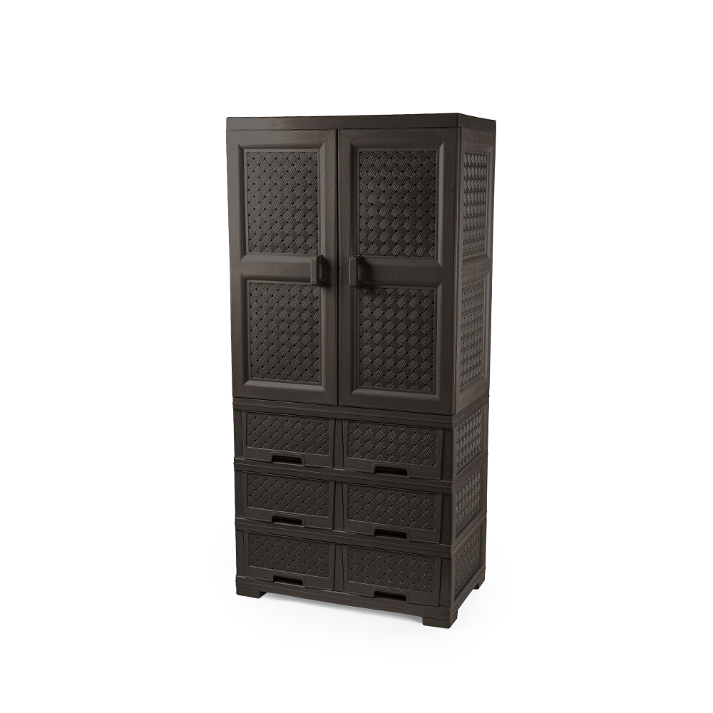Classic wardrobe with Six Draw
