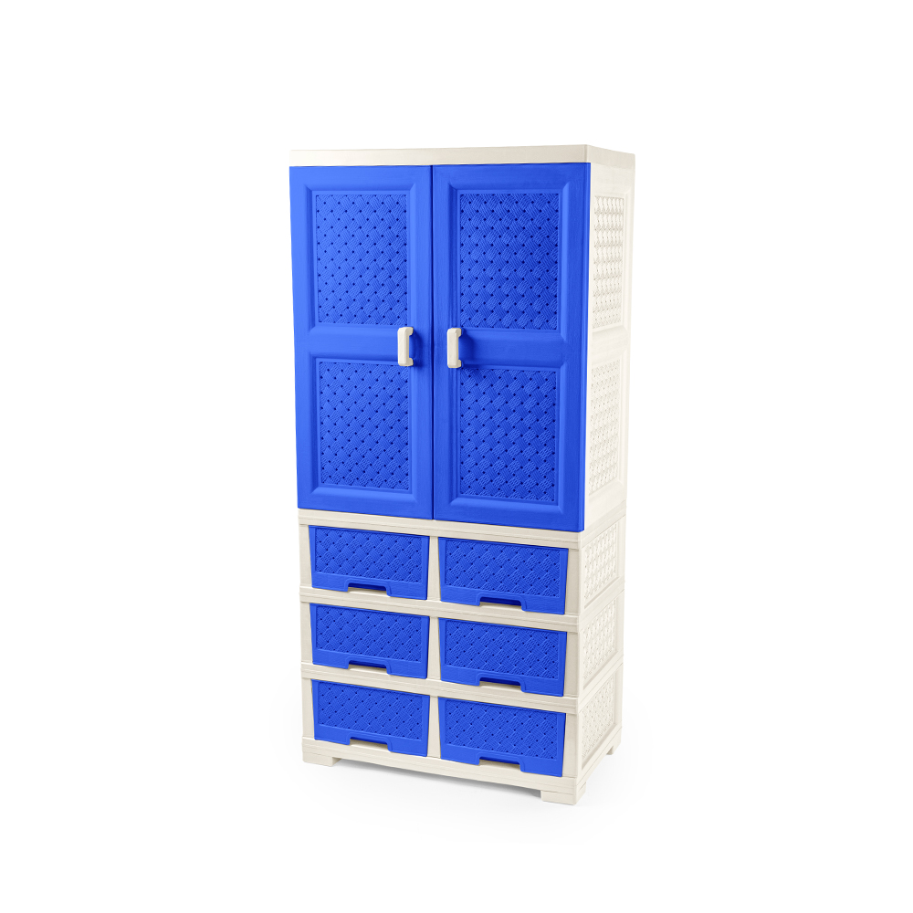 Classic wardrobe with Six Draw