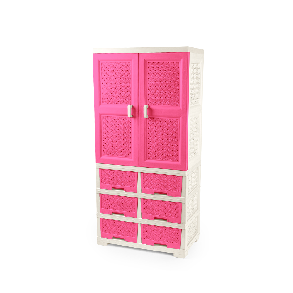 Classic wardrobe with Six Draw