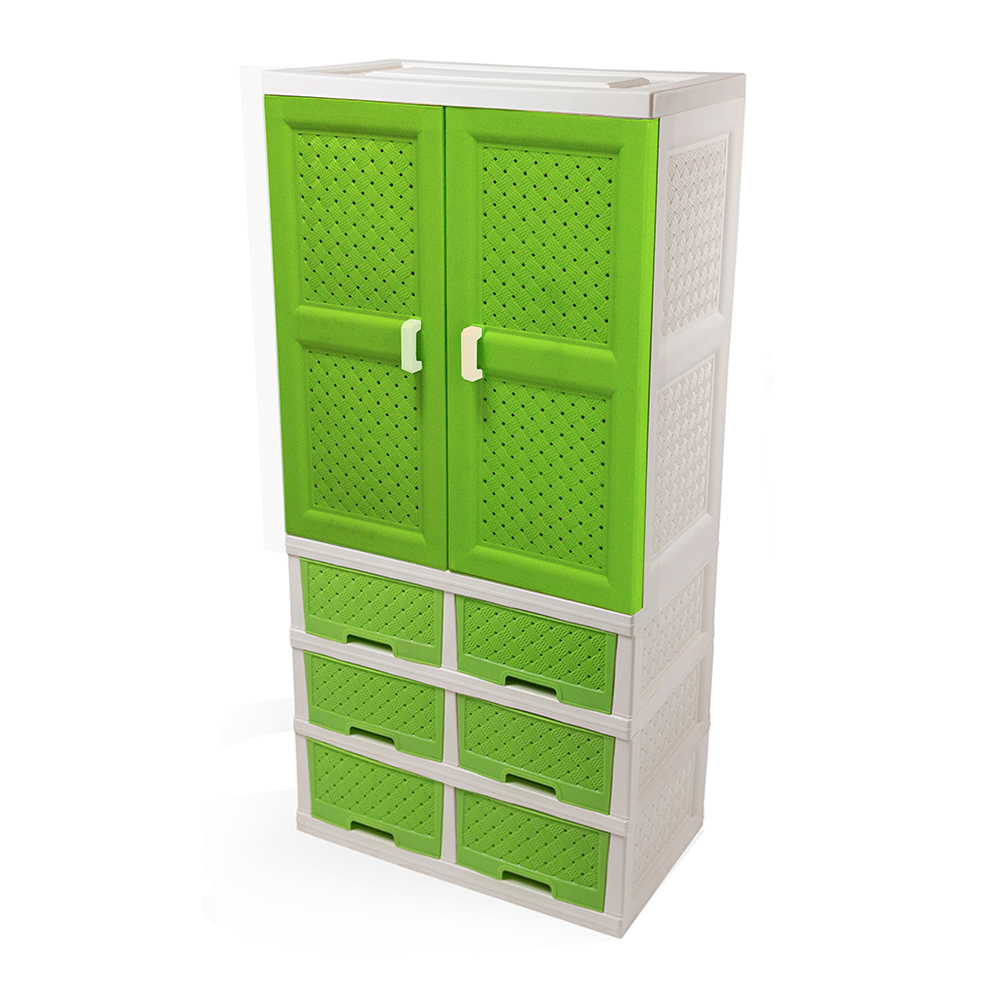 Classic wardrobe with Six Draw