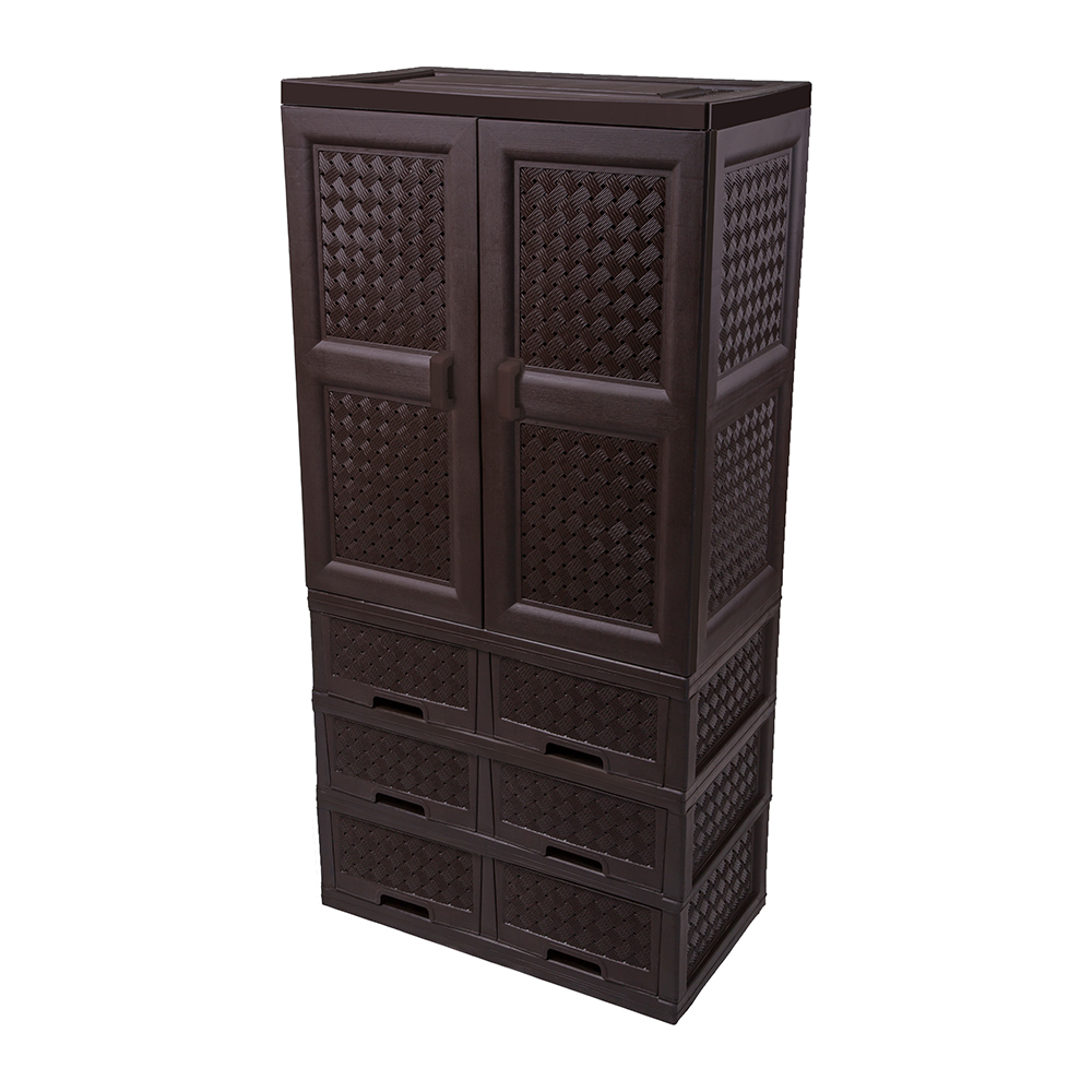 Classic wardrobe with Six Draw