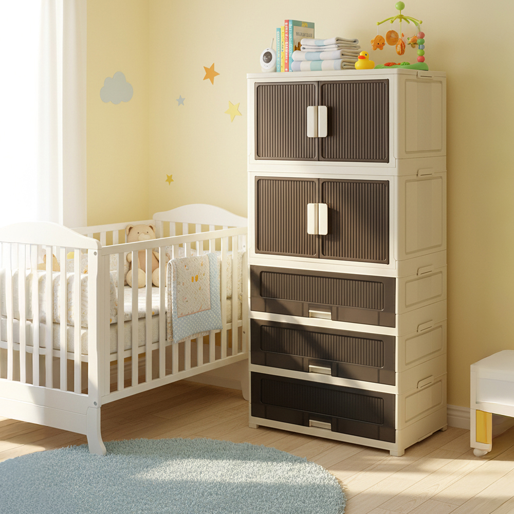 Crystal 2 Cabinets w/ 3 Draw
