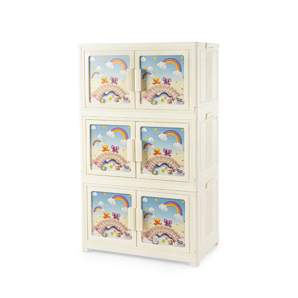 Crystal 3 Cabinets w/ Print