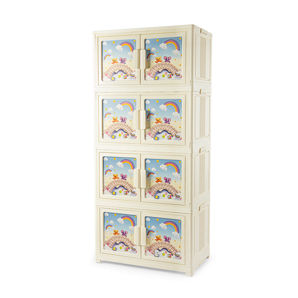 Crystal 4 Cabinets w/ Print