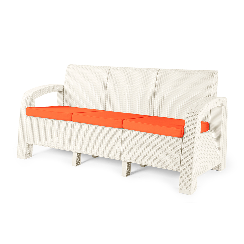 Rattan Triple Seat 