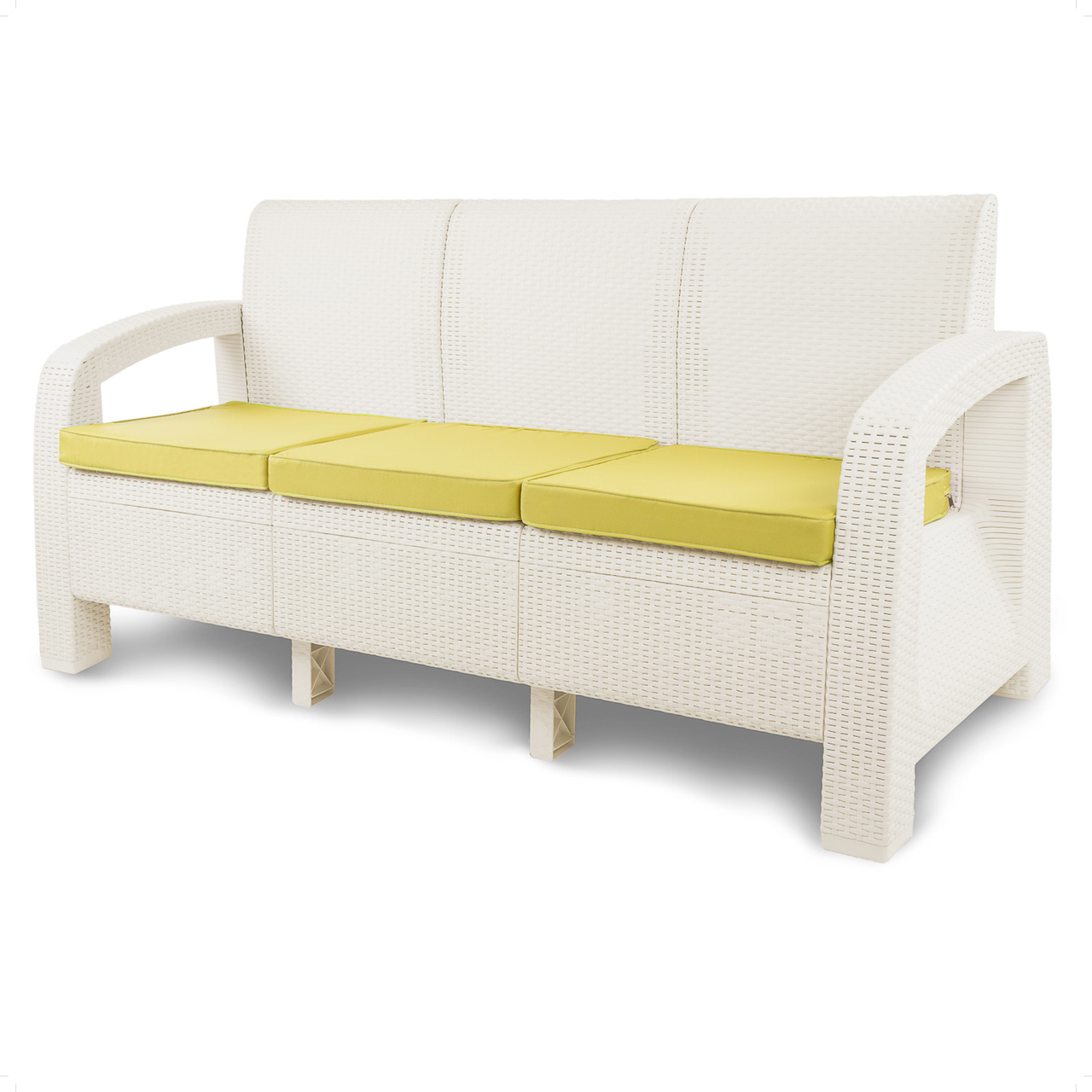 Rattan Triple Seat 