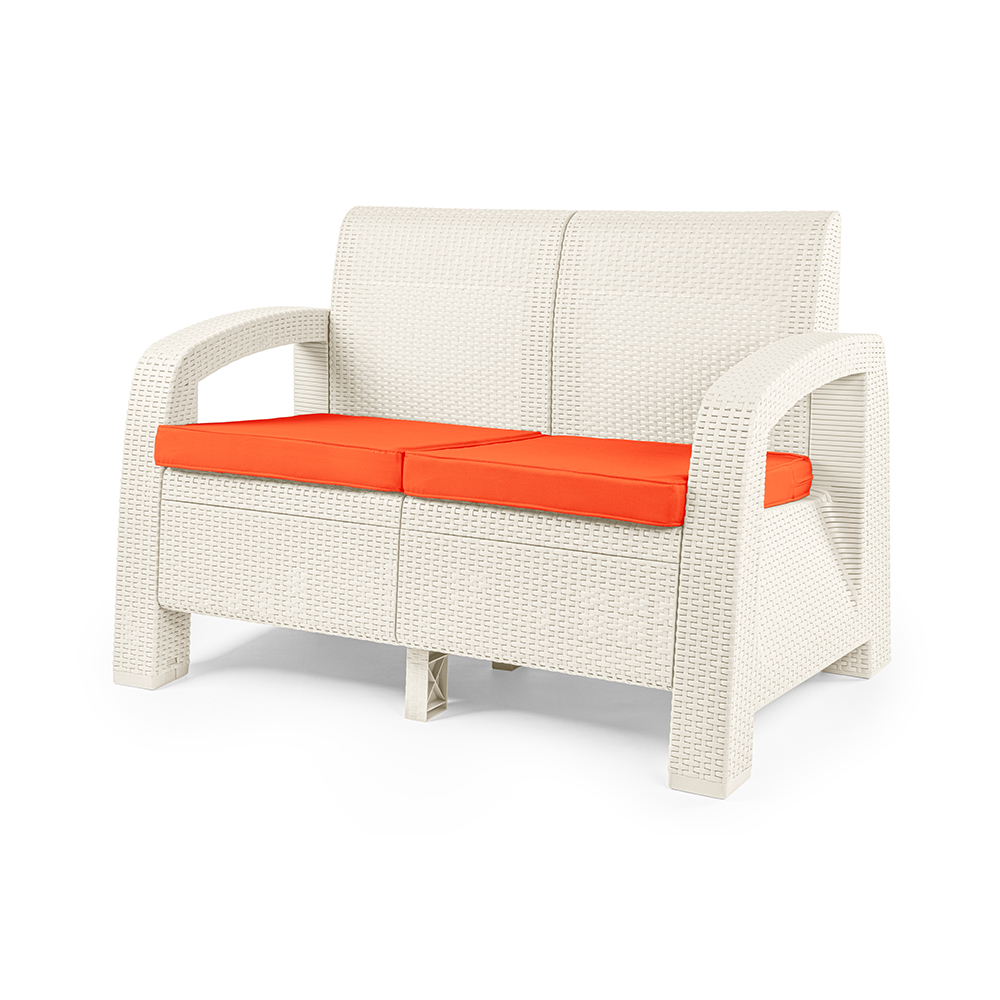 Rattan Double Seat