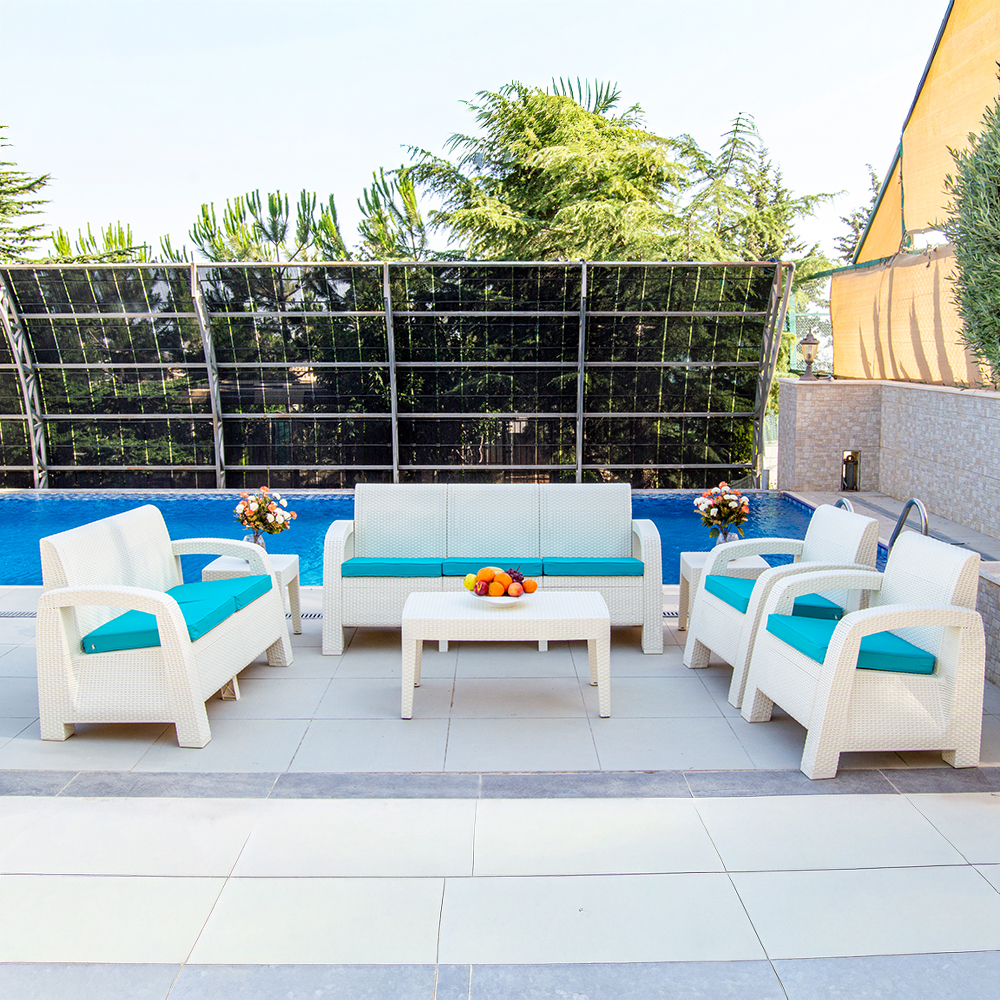 Rattan Double Seat