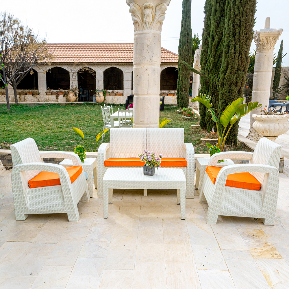 Rattan Double Seat